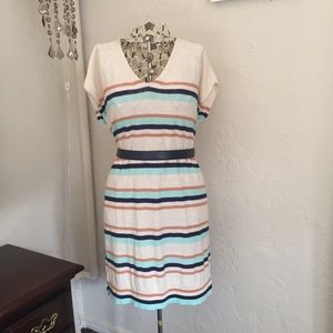 LOFT 100% cotton shift dress